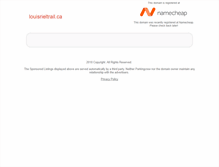 Tablet Screenshot of louisrieltrail.ca
